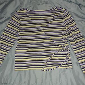 A long sleeve top